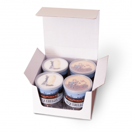 Acquerello 4 lattine da 250g