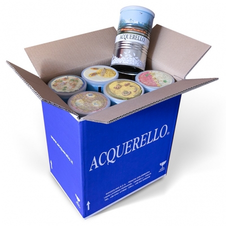 Acquerello 12 lattine da 500g